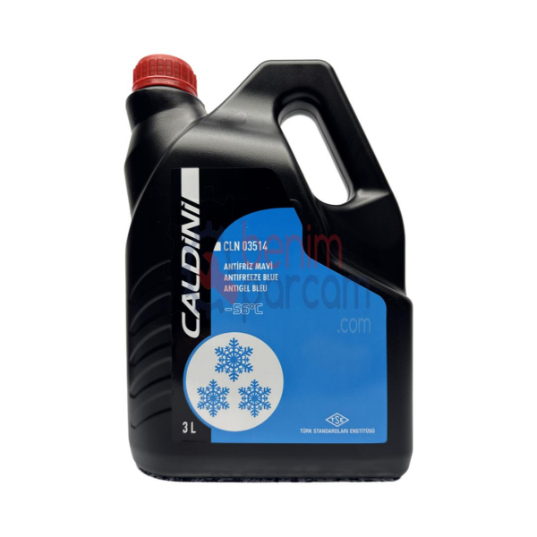 Caldını Antifriz CLN.03514 (3 Litre Mavi Konsantre -56 °C Allianz Sigorta Güvencesiyle)