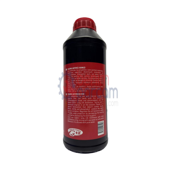 Caldını Antifriz CLN.03507 (1.5 Litre Kırmızı Konsantre -56 °C Allianz Sigorta Güvencesiyle)