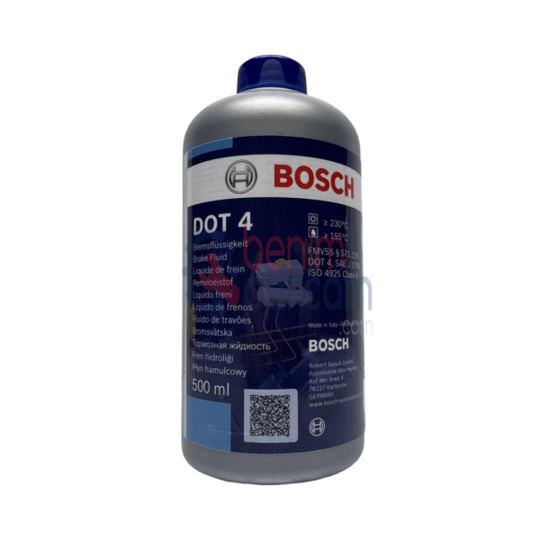 Bosch Hidrolik Debriyaj Sistemi Yağı Fren Hidroliği Brake Fluid BOSCH 1987479106 (Dot 4 500 ML)