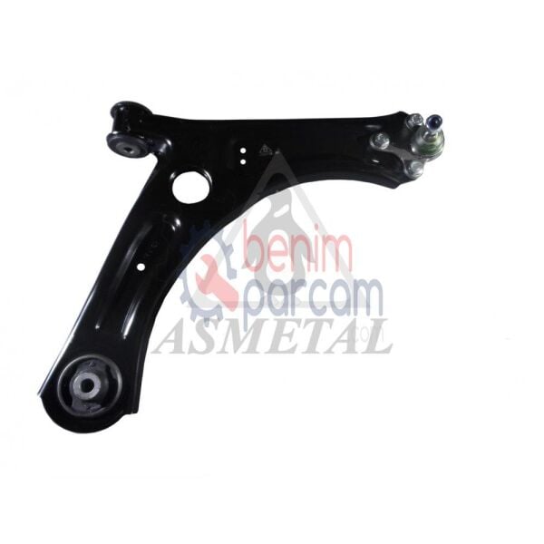 Asmetal Sağ Ön Alt Salıncak Tabla Saç Rotilli Burçlu 30VW1609 (Skoda Octavia 2 04-13 Superb 08-15 Yeti 09-17 Volkswagen Caddy 3 04-15 Caddy 4 15-20)