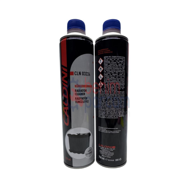 Caldını Radyatör Yağ Çamur Pas Kireç Tortu Kurum Giderici Temizleme Flush Sıvısı Soğutma Suyu Sistemi Radyatör Ve Genleşme Yedek Su Deposu Temizleyici CLN.03224 (750 ML Büyük Ekstra)