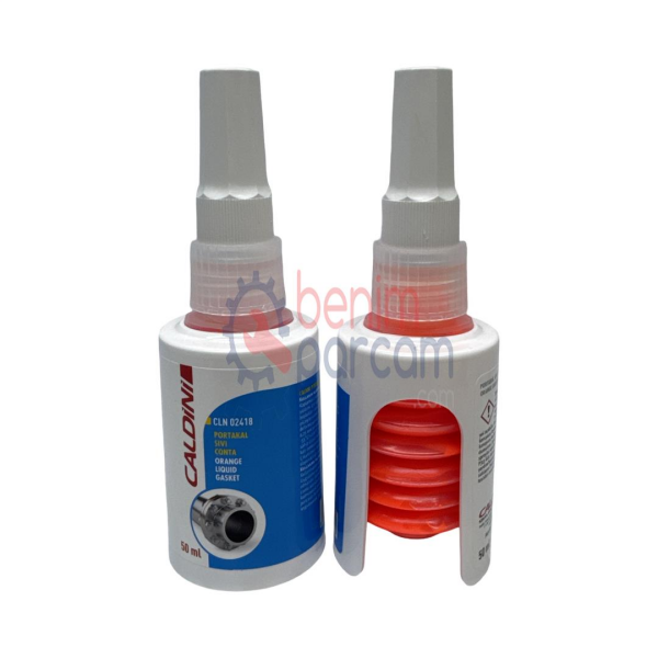 Caldını Körüklü Portakal Turuncu Conta Yalıtım Motor Ve Gövde Yüzey Sızdırmazlık Sıvı Jel Jellock Orange Gasket Maker -60/+200 Anaeronic CLN.02418 (50 ML)