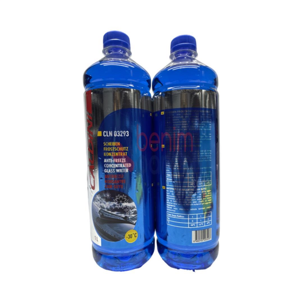 Caldını Araç Otomobil Cam Temizleme Silecek Suyu -30° Antifrizli Kışlık Donmaz Buzlanmayı Önler CLN.03293 (1 Lt Litre Çok Net Görüş Sağlar, Aracın Camındaki Parlamaları Ve Yağlı Yansımaları Ortadan Kaldırır, Toz Pislikleri Kirleri Giderir.)