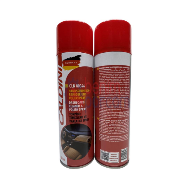 Caldını Araba Otomobil Kokpit Torpido Göğüs Cilası Temizleyici Araç Bakım Parlatıcı Köpük Spreyi Toz Tutmaz Ses Ve Gıcırtıyı Önler CLN.00346 (500 ML)