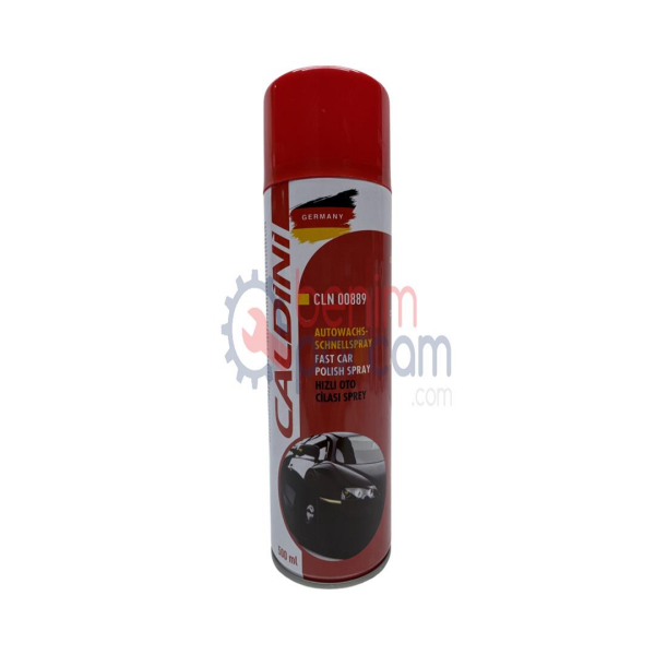Caldını Araba Otomobil Seramik Katkılı Hızlı Pratik Cila Spreyi Toz Ve Su Tutmaz CLN.00889 (500 ML)