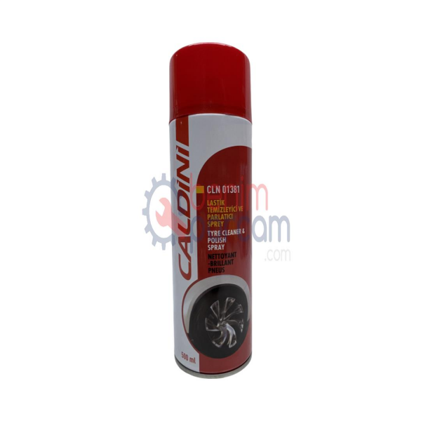 Caldını Lastik Parlatıcı Temizleyici Plastik Yenileyici Koruyucu Spreyi CLN.01381 (500 ML)