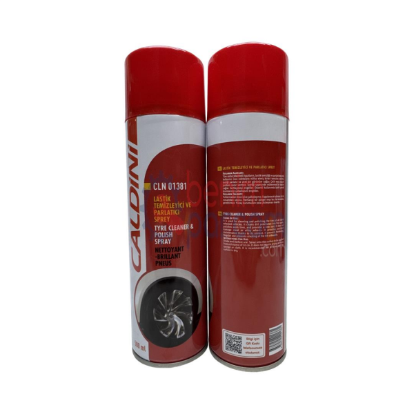 Caldını Lastik Parlatıcı Temizleyici Plastik Yenileyici Koruyucu Spreyi CLN.01381 (500 ML)