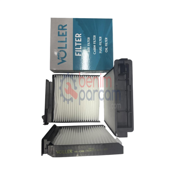 Voller Polen Kabin Havası Filtresi Beyaz Kağıt Plastikli VOL-62400 (RENAULT)