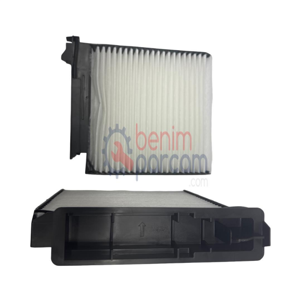 Voller Polen Kabin Havası Filtresi Beyaz Kağıt Plastikli VOL-62400 (Renault Clio 3 Twingo Modus Dacia Duster 1 Dokker Logan Sandero Stepway Nissan Micra K12 K13 Note E11 Almera G15 Terrano D10)